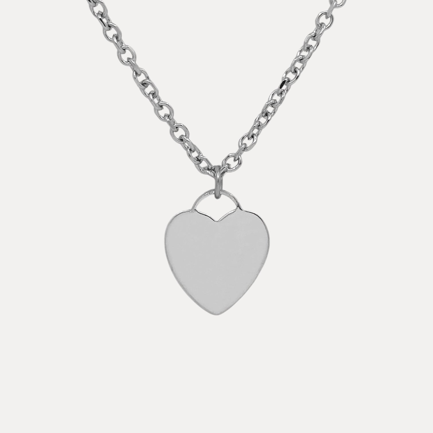 Custom Pet Portrait Heart Necklace