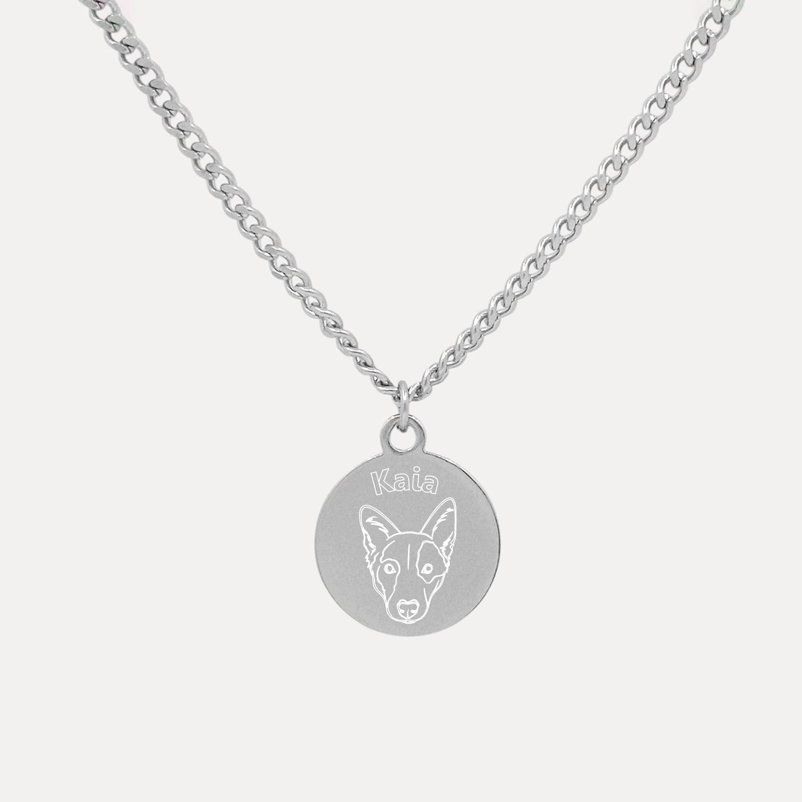 Pet Portrait Necklace - Medium