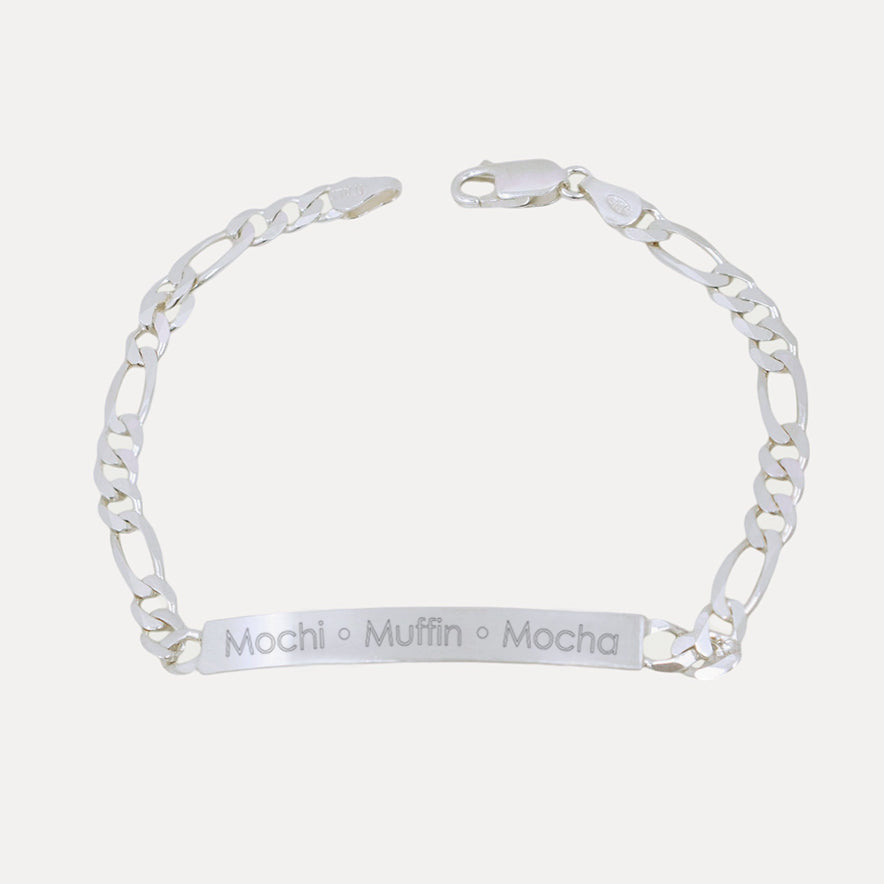 Silver Lining Custom ID Bracelet