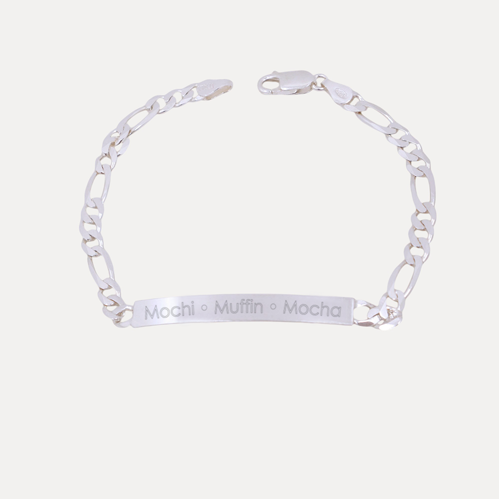 Silver Lining Custom ID Bracelet