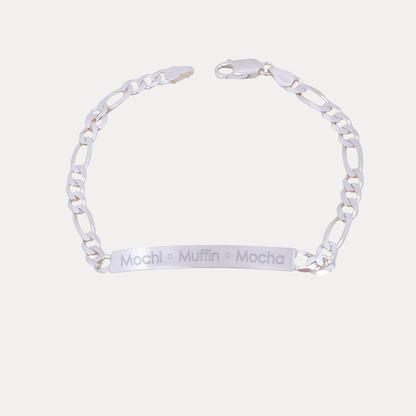 Silver Lining Custom ID Bracelet