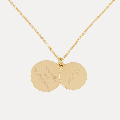 Hidden Message Necklace