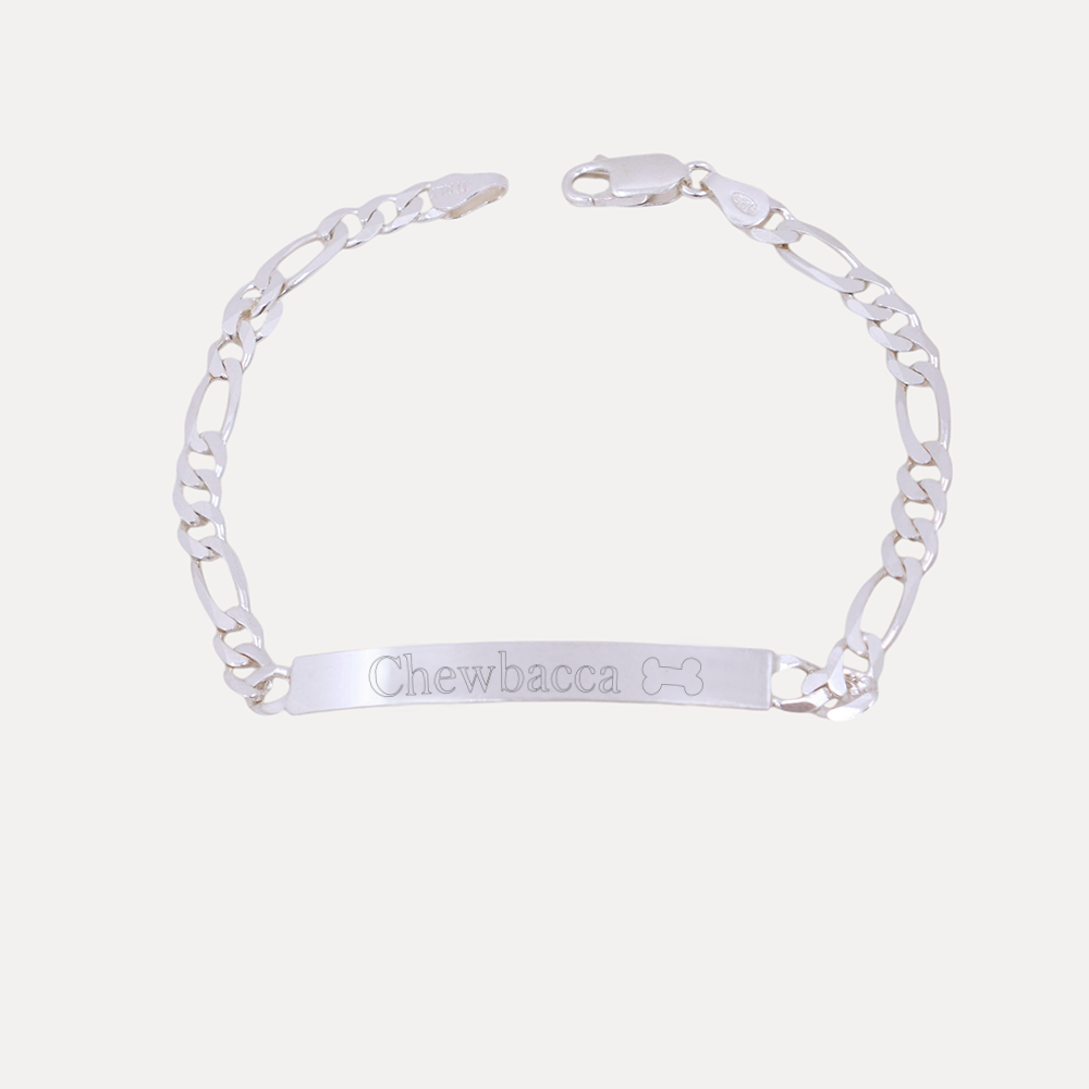 Silver Lining Custom ID Bracelet